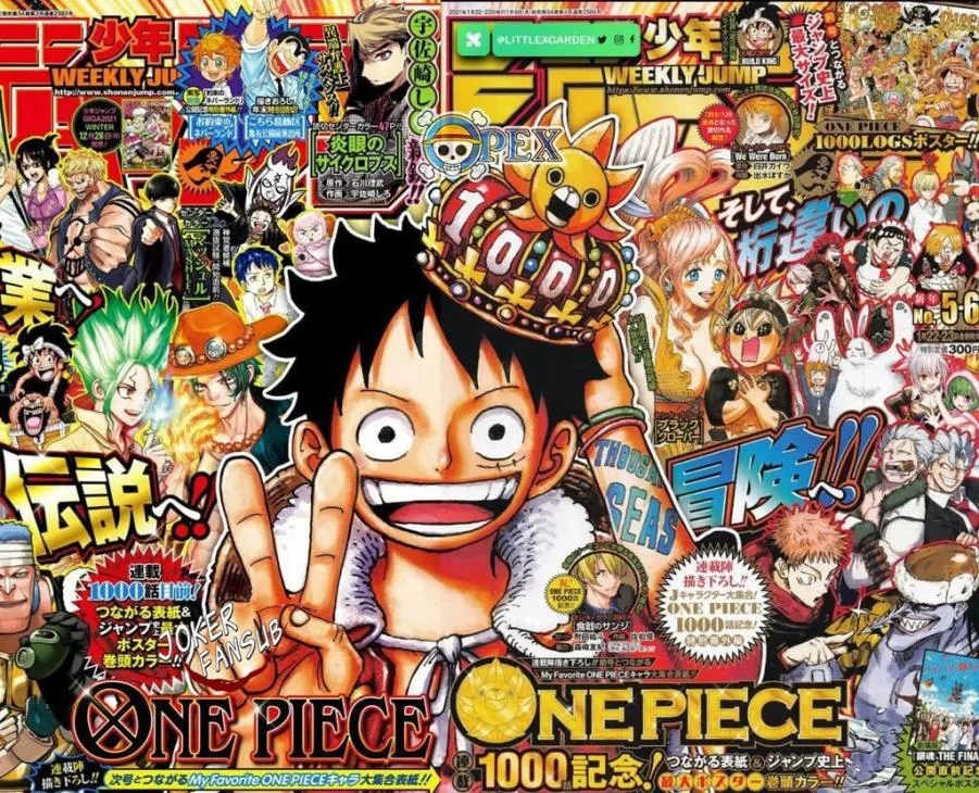 Shonen Jump One Piece 1000
