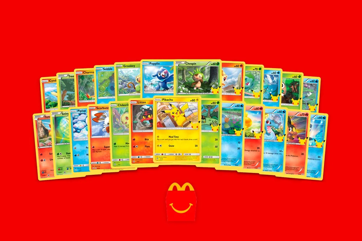 Pokémon McDonald's 25 aniversario